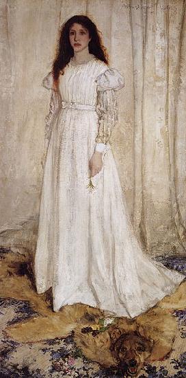 James Abbott McNeil Whistler The White Girl Spain oil painting art
